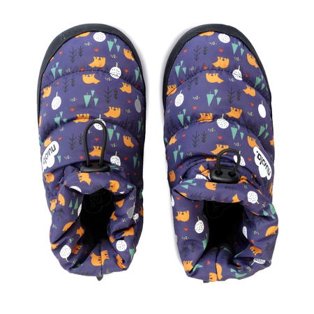 Nuvola Boot Home Printed 20 Teddy Blue