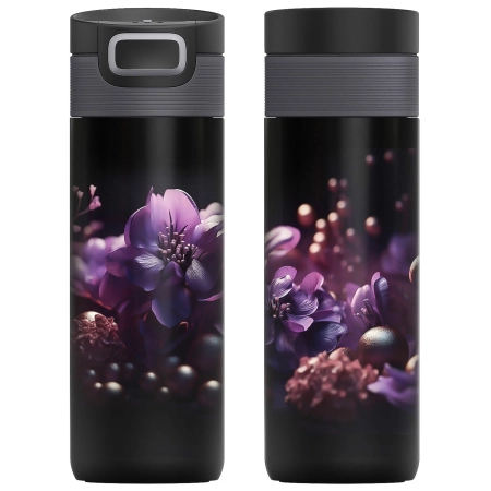 Kambukka kubek termiczny Etna 500 ml - Purple Flower