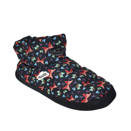 Nuvola Boot Home Printed Farfalla Black