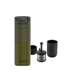Kambukka kubek z zaparzaczem i sitkiem - Zestaw Tea Leaves 500ml