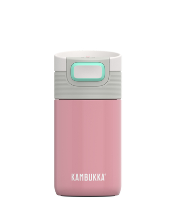 Zestaw Kambukka: kubek termiczny Etna 300ml - Baby Pink + butelka termiczna Reno Insulated 500ml - Crazy For Dots