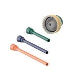 Zestaw Kambukka - nakrętka Lagoon i 3 rurki/słomki (yellow)