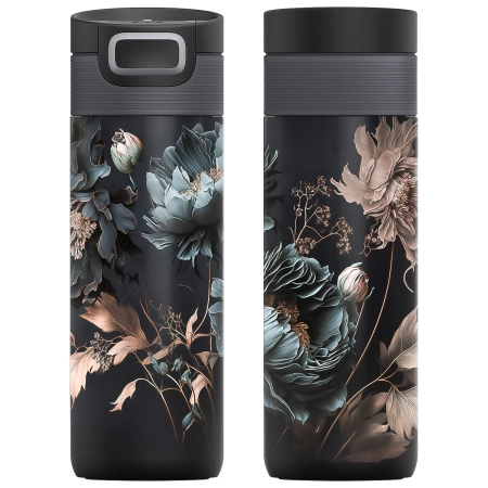 Kambukka kubek termiczny Etna 500 ml -  Dark Flowers