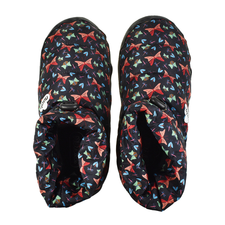 Nuvola Boot Home Printed Farfalla Black