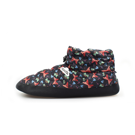 Nuvola Boot Home Printed Farfalla Black