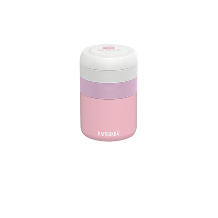 Kambukka Bora 600ml Baby Pink + pojemnik + opakowanie