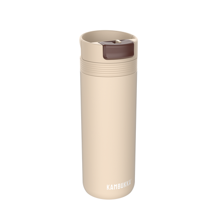 Kubek z zaparzaczem i sitkiem beżowy - Cabo 500ml Zestaw Kambukka Good Morning