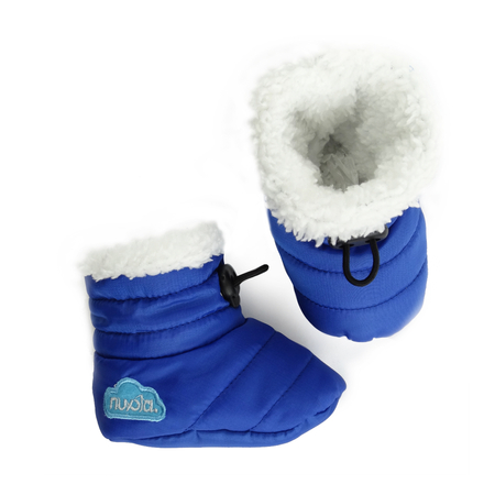 Nuvola baby Blue moon L (12 cm) fabric sole
