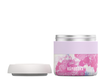 Kambukka termos obiadowy Bora 400 ml - Pink Blossom