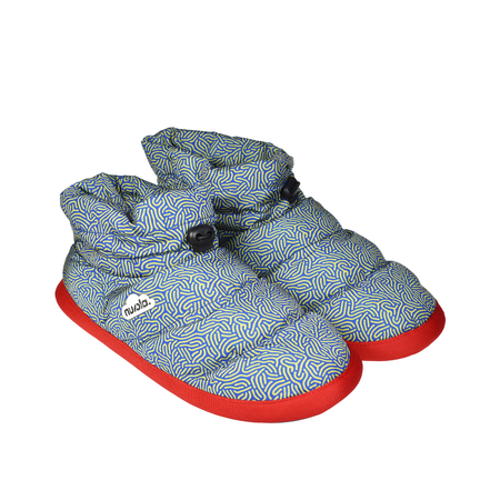 Nuvola Boot Home Printed Noodle Blue