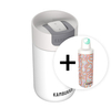 Zestaw Kambukka: kubek termiczny Olympus 300ml - Marshmallow white + butelka Reno Insulated 500ml - Crazy For Dots