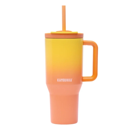 Kambukka Rio Kubek termiczny ze słomką 950ml - Soft Sunrise