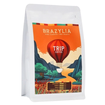 Kawa ziarnista 100% Arabica Trip Coffee Brazylia 250g
